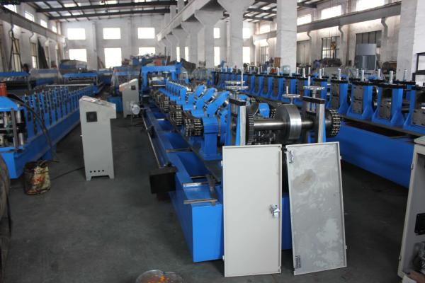 Quality C Z Purlin Cold Roll Forming Machine To Q195 / Q235 Carbon Steel for sale