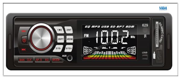 Quality One Din Car MP3/USB/SD Player with Fixed Panel for sale
