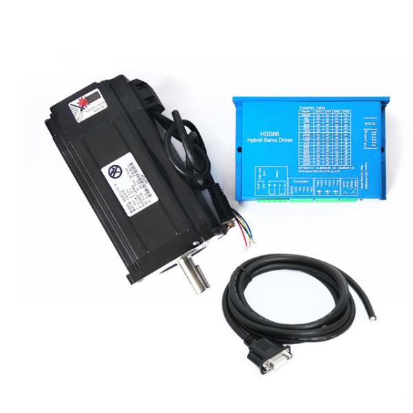 Quality closed loop hybrid servo stepper motor nema34 156mm 12N.M  for cnc machine for sale