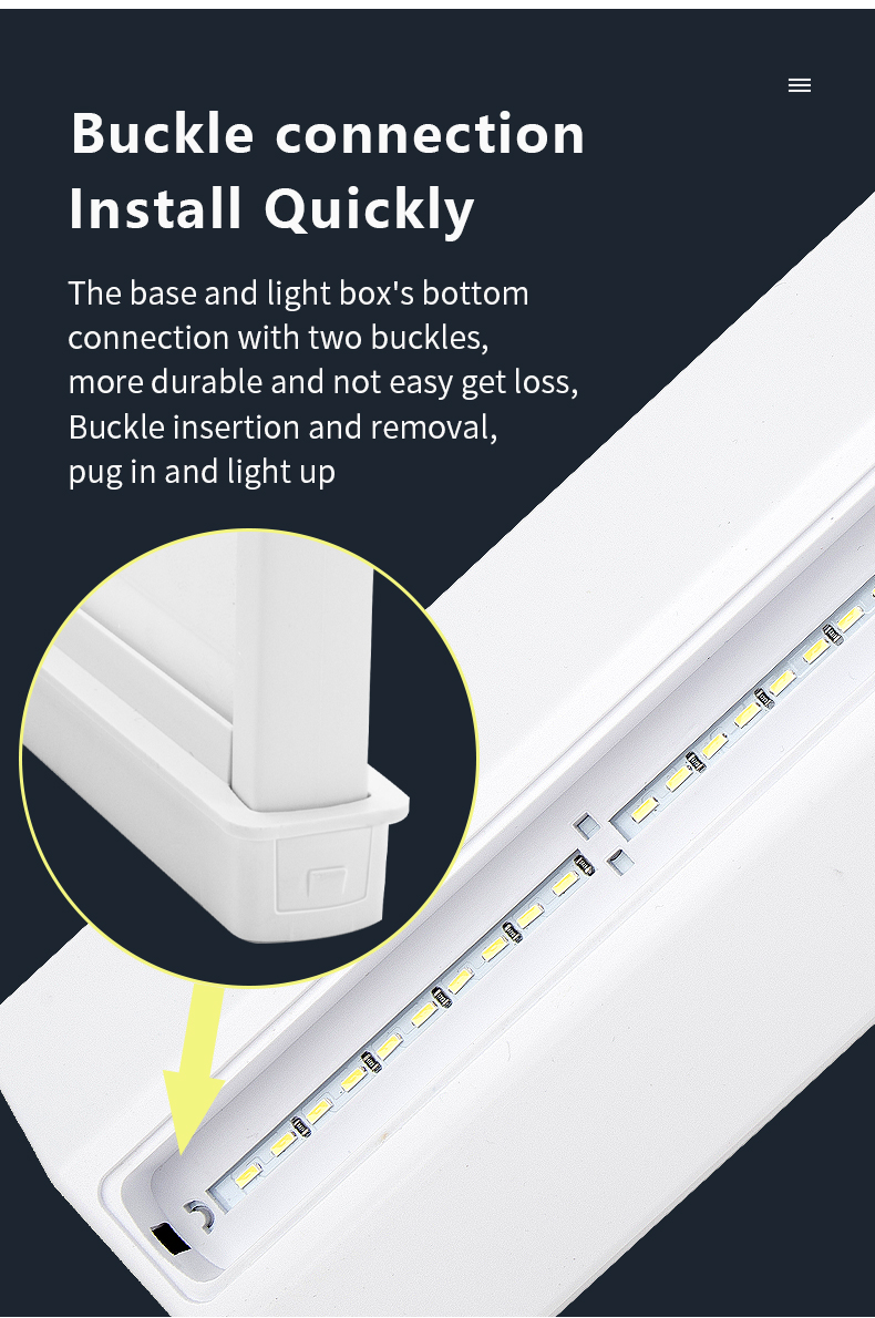 Upgrade Your Menu Display with Our Indoor LED Light Box Battery Powered and Durable