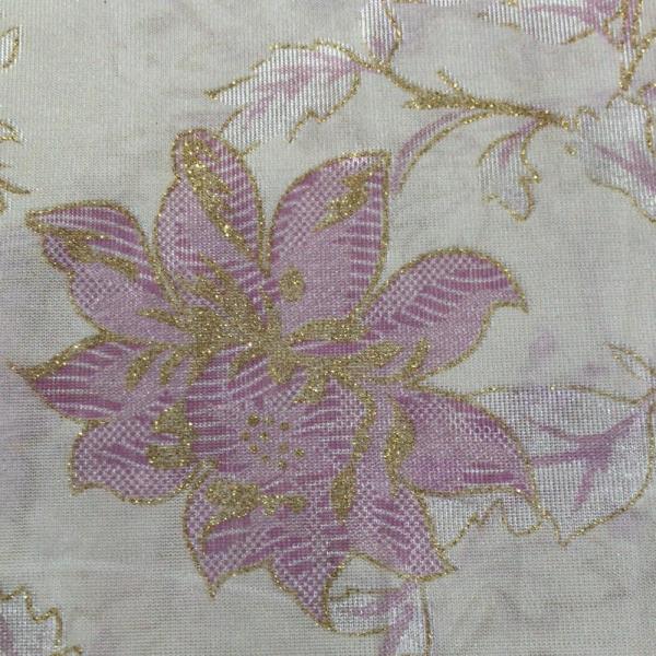 Quality Tear Resistant 100g/M2 Mattress Quilting Fabric With Foil Print for sale