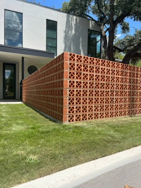 Terracotta Breeze Block Architecture Wall Decorative Clay Lattice Bricks