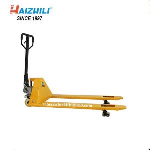 China China forklifts light duty manual pallet truck 3 ton low profile hand pallet truck price on sale