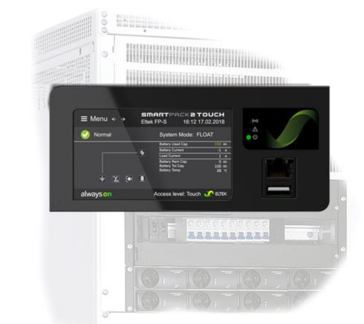 Eltek Smartpack2 Basic 242100.501 242100.502 242100.500 Smartpack 2 Monitoring Controller Module （P/N: 242100.501 ）