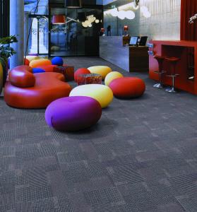 China 2016 Hot Sale Office Floor Carpet Tiles Polypropylene Carpet Tiles With Factory Price on sale