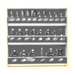 Deluxe 24pcs TCT Router Bit Set Woodworking Rounded Corner Router Bit