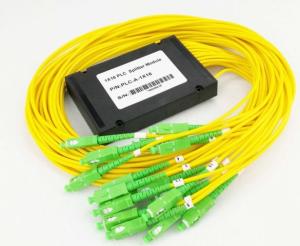 ABS Box 1x16 PLC Splitter SC APC Singlemode LSZH Fiber Optic PLC Splitter