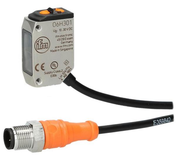 Quality IFM 06H301 Diffuse Reflective Photoelectric Switch IP65 With Background Cancellation for sale