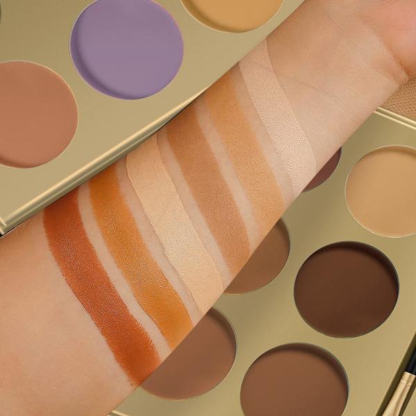 High Definition Eyeshadow Palette , Bronzer Contour Blush Highlight Palette