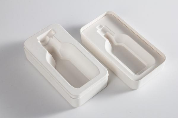 Quality Biodegradable Molded Pulp Box Eco Friendly Printable Custom Green Packaging for sale