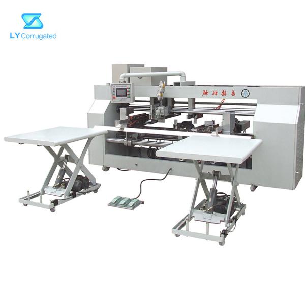 Quality TUV Automatic Stitching Machine For Corrugated Boxes 350mm Length for sale