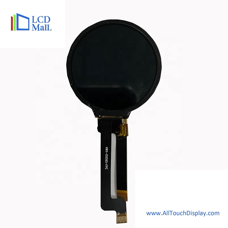 All Viewing 2 White LED 1.28 Inch Round LCD IPS Display Module 240240