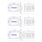 12.1 Inch Win i3 i5 Aluminum Industrial PC Touch Screen All in One Mini Tablet