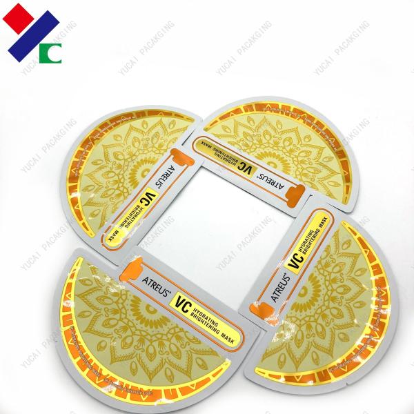 Quality Oxygen Resistance Facial Mask Three Side Seal Bag Higher Barrier for sale