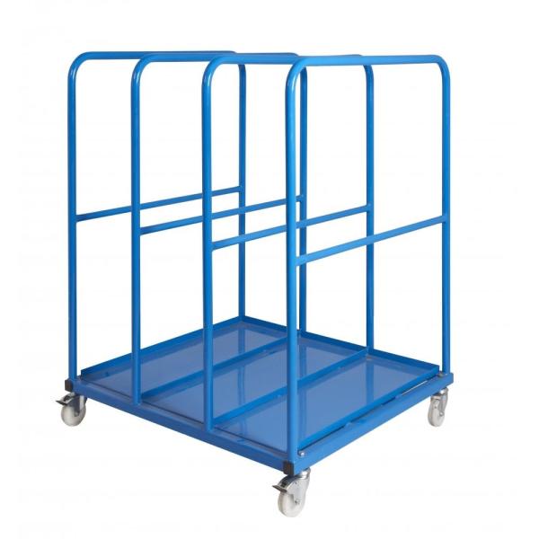 Quality Mobile 500KGS Vertical Sheet Rack Material Handling Equipment Fabrication for sale