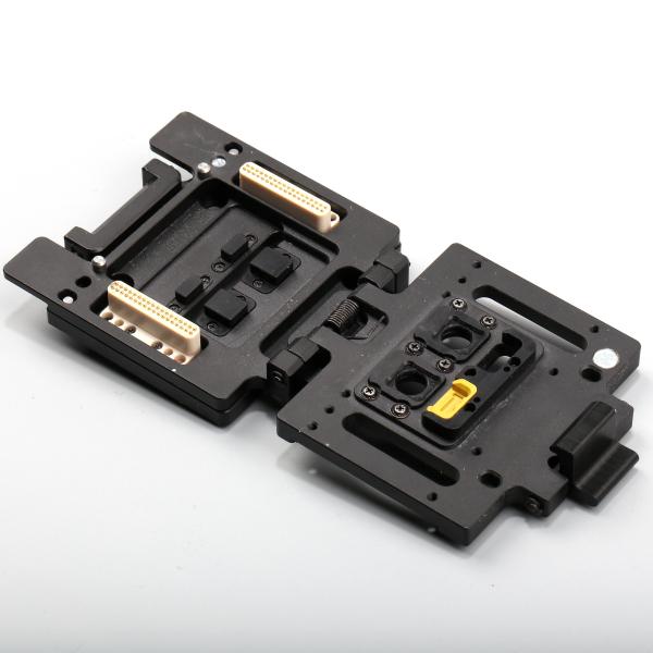 Plastic Machining Ceramic Peek Combination Part Custom Black Color