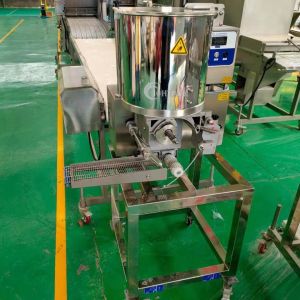 Automatic Meat Pie Burger Patty Chicken Nuggets Processing Machine Making