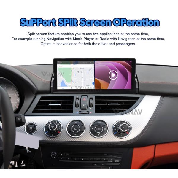 10.25 Inch Android Auto Car Radio For 2009-2018 BMW Z4 E89 GPS Navigation Multimedia Player Wireless Carplay BT 4G