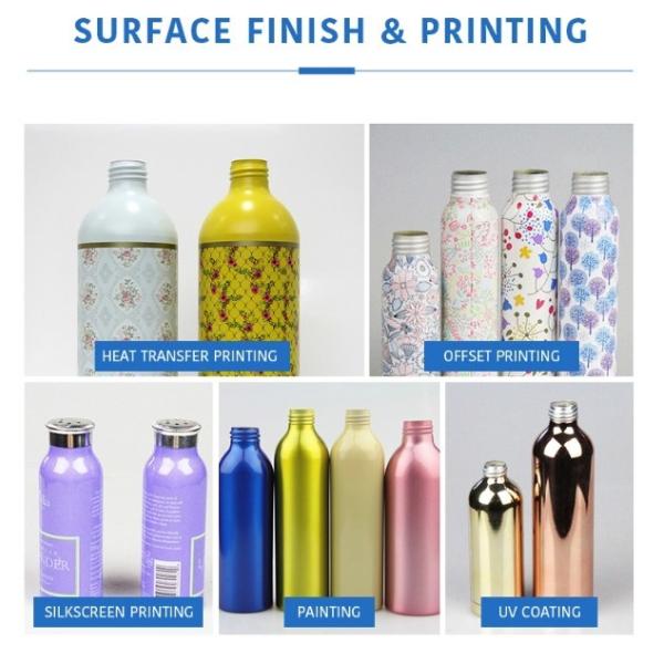 Aluminum Empty 10ml Essential Oil Spritzer Bottle