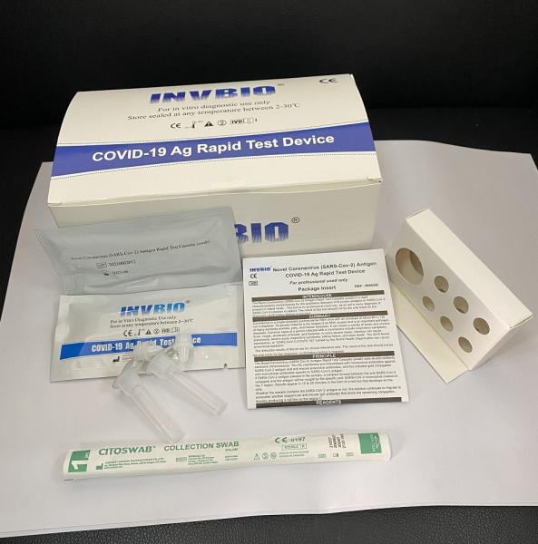 Quality SARS-CoV-2 Fast Self Rtk Antigen Swab Test Germany Bfarm PEI for sale