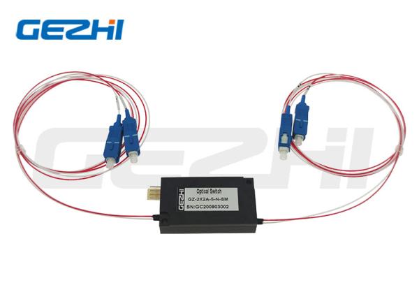Quality wholesale 2x2B Bypass mechanical Fiber Optical Switch for sale