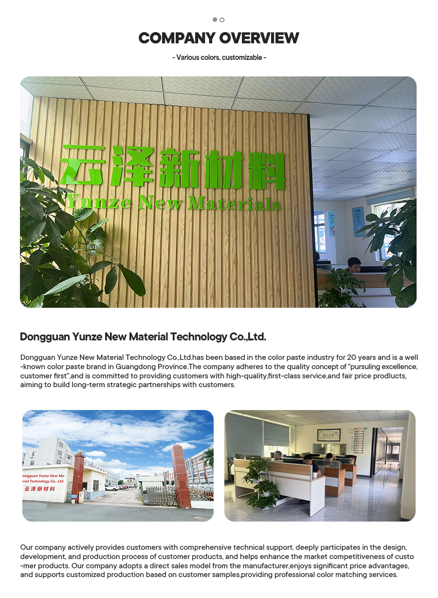 Green Color Unsaturated Polyester Resin Pigment Optimized Performance