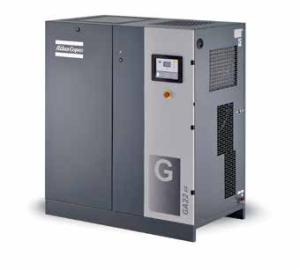 22kw Atlas Screw Air Compressor , Atlas GA 22 VSD Frequency Conversion