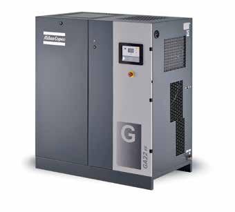 Quality 22kw Atlas Screw Air Compressor , Atlas GA 22 VSD Frequency Conversion for sale