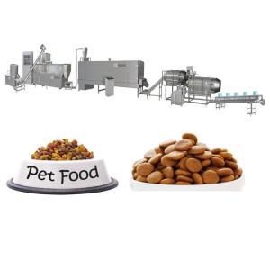 China twin screw Automatic 200-250kg/H Dry Pet Food Machine on sale