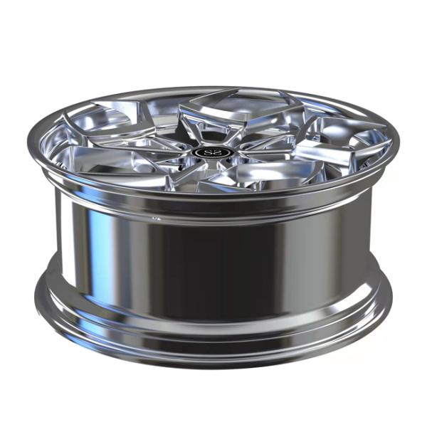 19inch Forged 2 PC Wheels Polished Disc Lip For Luxury Mercedes Benz A35 Car Rims