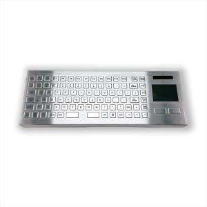China Wireless Industrial Desktop Keyboard SUS304 silver Customized Languages on sale