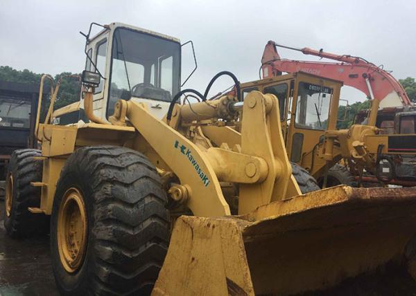 Quality Kawasaki Second Hand Wheel Loaders , Used KLD 85N2 Kawasaki Payloader for sale