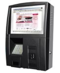 High Resolution Wall Mounted Kiosk , Custom Self Service Check In Kiosk
