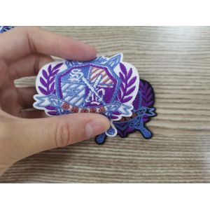 Custom High Density Folding Clothing Woven Labels Using Selvage Techincs