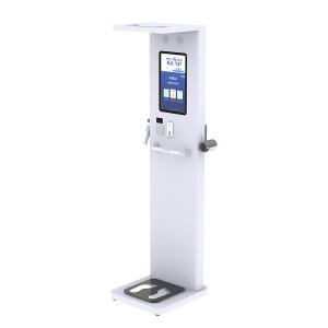 China Ultrasonic 400kg Body Composition Analyzer Machine Digital Height And Weight Scale on sale