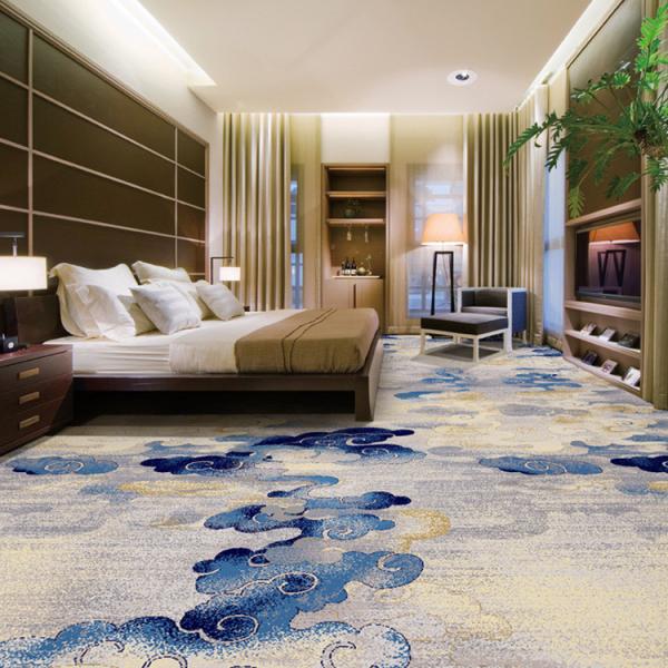 Quality Polyester Fiber Walkway Office Carpet Flooring Chinese Style Hotel Floor Carpet for sale
