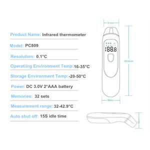 LED ASTM Medical Digital Infrared IR Thermometer Gun