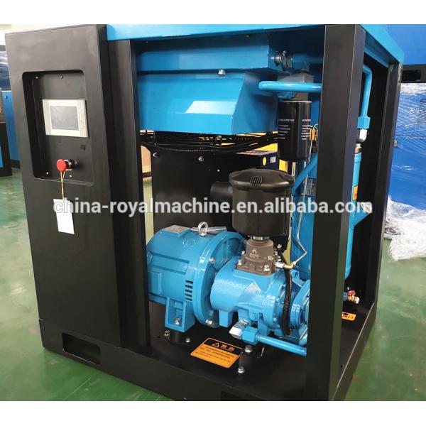 11kw fixed speed air cooling screw air compressor for Brown Flax color sorter machine 380v/50hz
