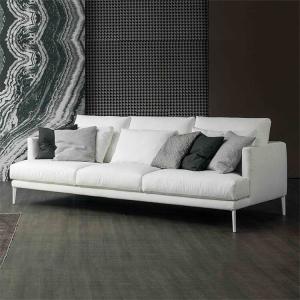 Fabric Cover Home Sofa Set Modular Sofa 3 Seats 4 Seats Ottoman