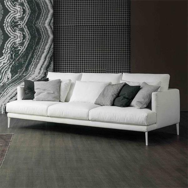Quality Fabric Cover Home Sofa Set Modular Sofa 3 Seats 4 Seats Ottoman for sale