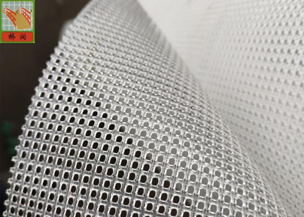 PP Material Plastic Mesh Netting , Heavy Industrial Filter Mesh 500GSM Square