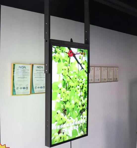 Quality 55 Inch Lcd Double Sided Display Monitor 3000Nit 700Nit Roof Hanging for sale