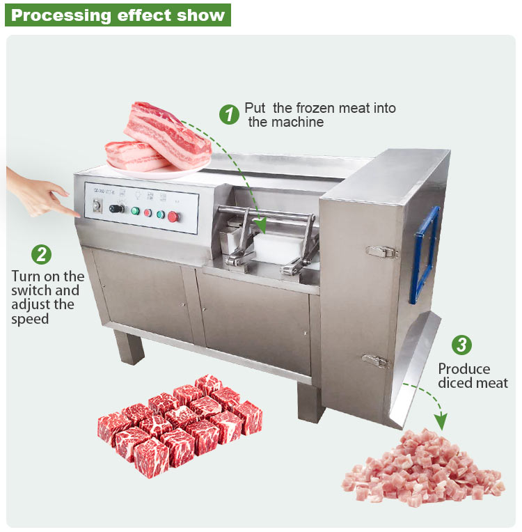 Hot selling automatic Commercial Chicken Beef&Mutton Seafood Fresh Meat Cutting Slicing Machine Slicer