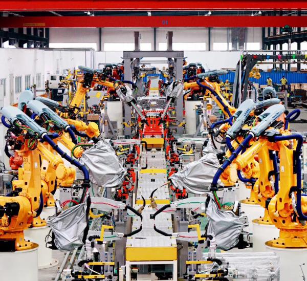 Integrated Body Shop And Assembly Shop Robotics Automation Solution Automotive