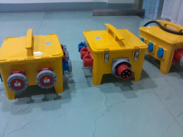 Quality Weather Protected Portable Distribution Box Orange PE Shell Material for sale