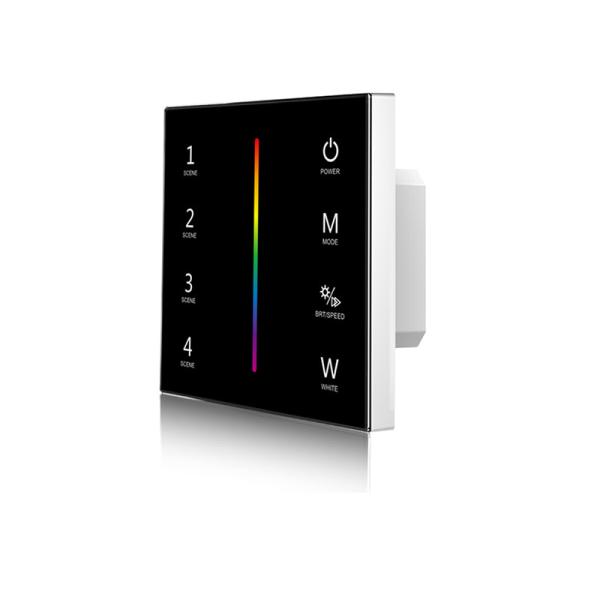 Quality RGBW Wireless Touch Panel Remote Controller For Rgb Led Strip Light for sale