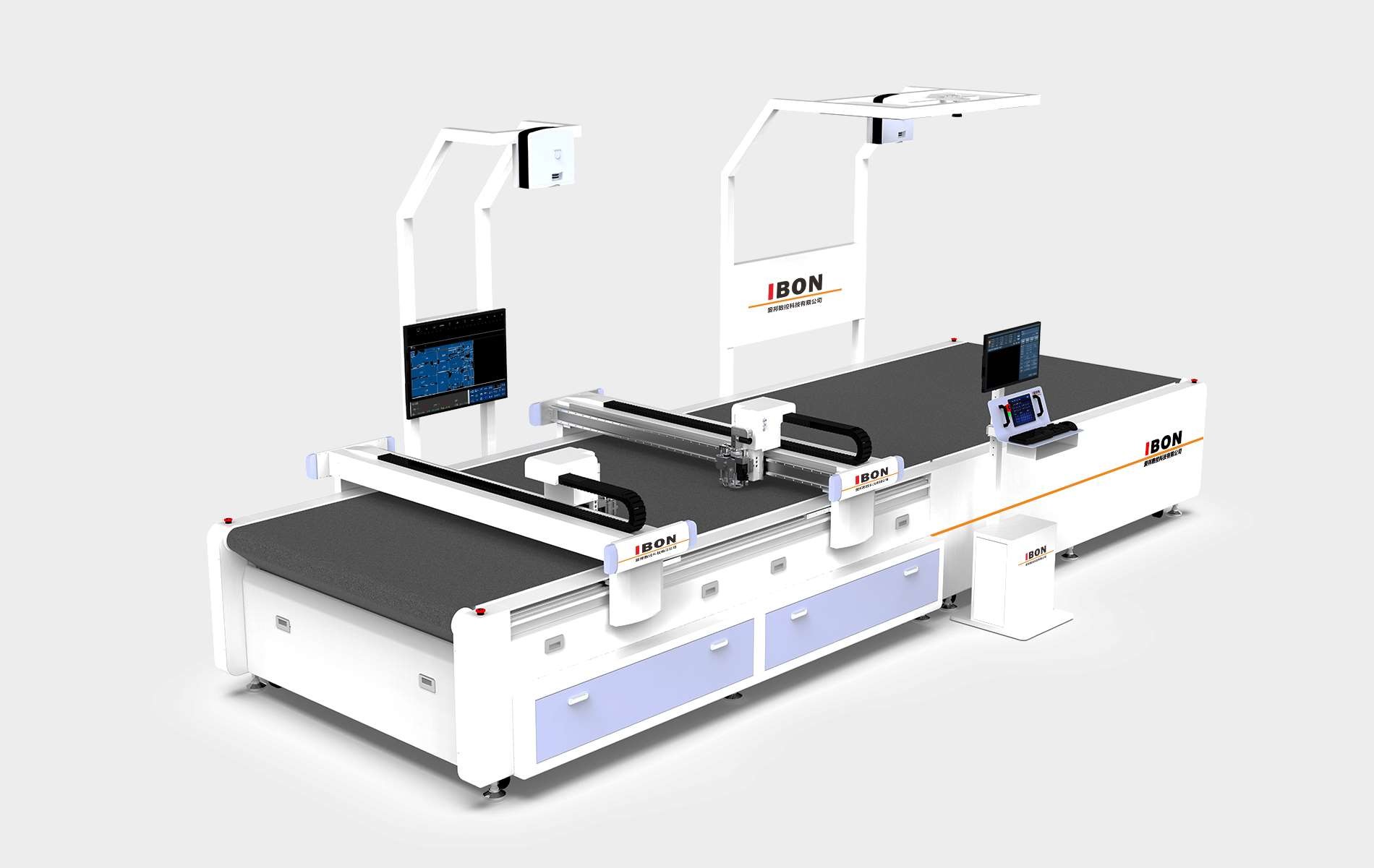Customized Automatic Cloth Cutting Machine 220V / 380V Computerized Fabric Cutting Machine