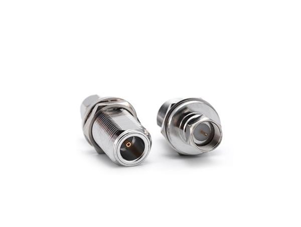 Quality RF Adapter N Female to F Male Bulkhead for sale