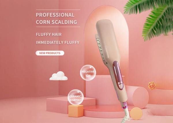 Quality 1/2 Inch Ceramic Volumizing Flat Iron With LCD Display for sale