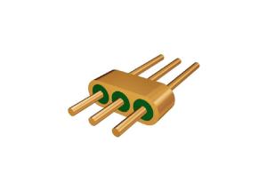 Buy cheap Kovar Multi-pin Headers Hermetic Glass To Metal Seal Connectors 7052 7070 product